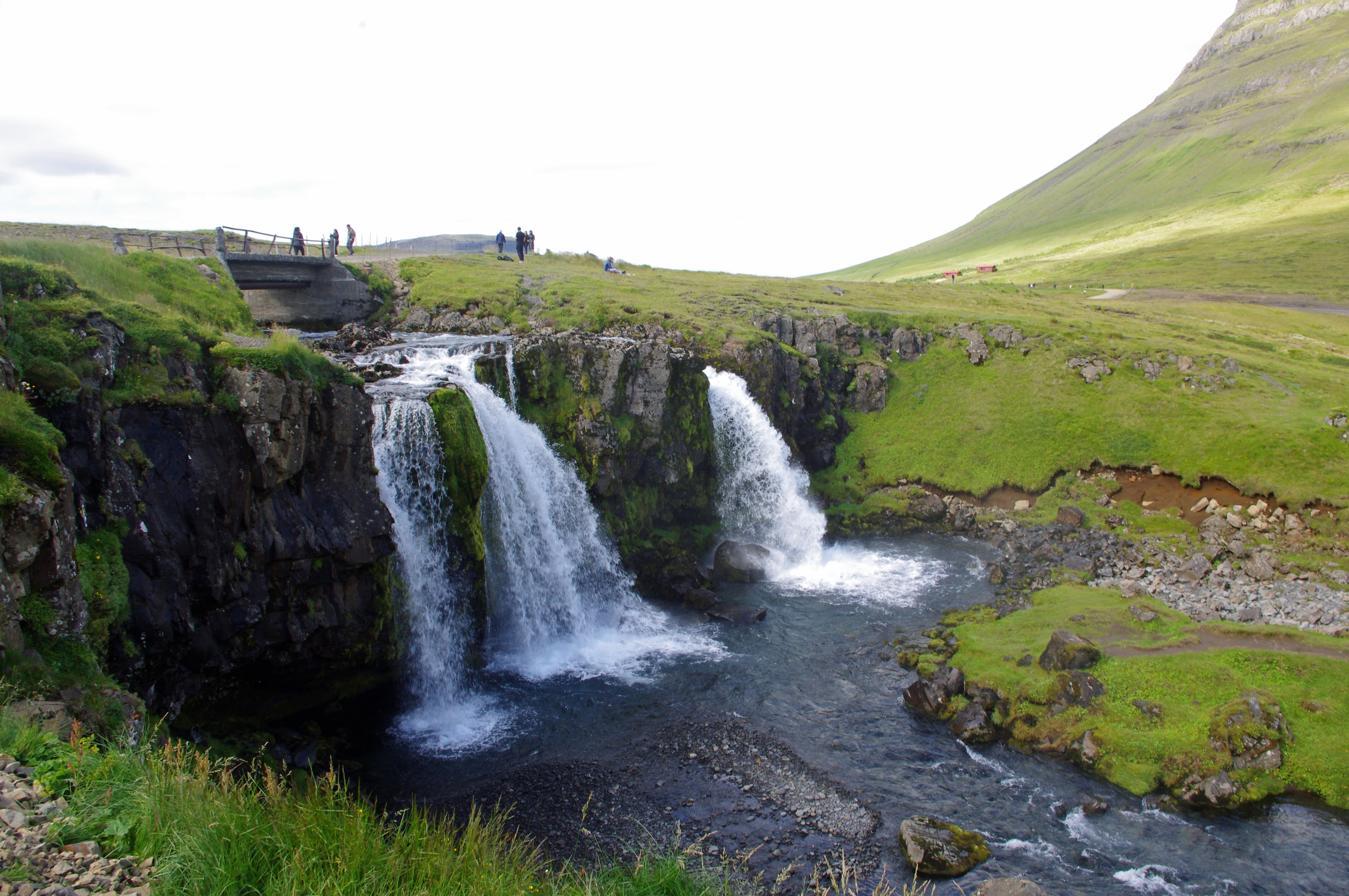 Waterfall in Grundarfjordur, 7th August 2024